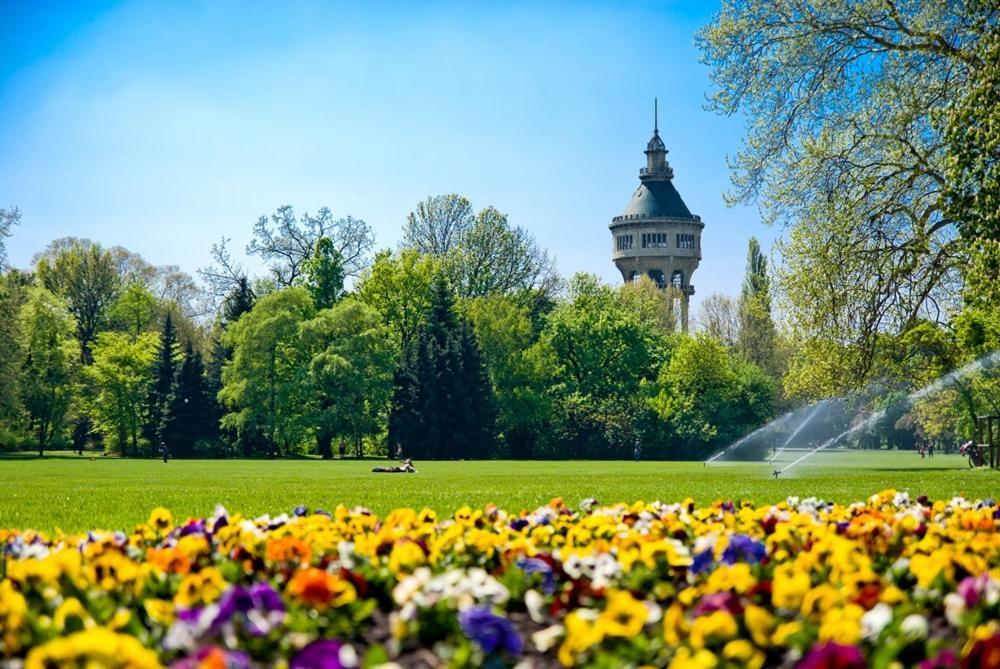 布达佩斯岛上旅馆旅舍 外观 照片 The Water Tower in the park