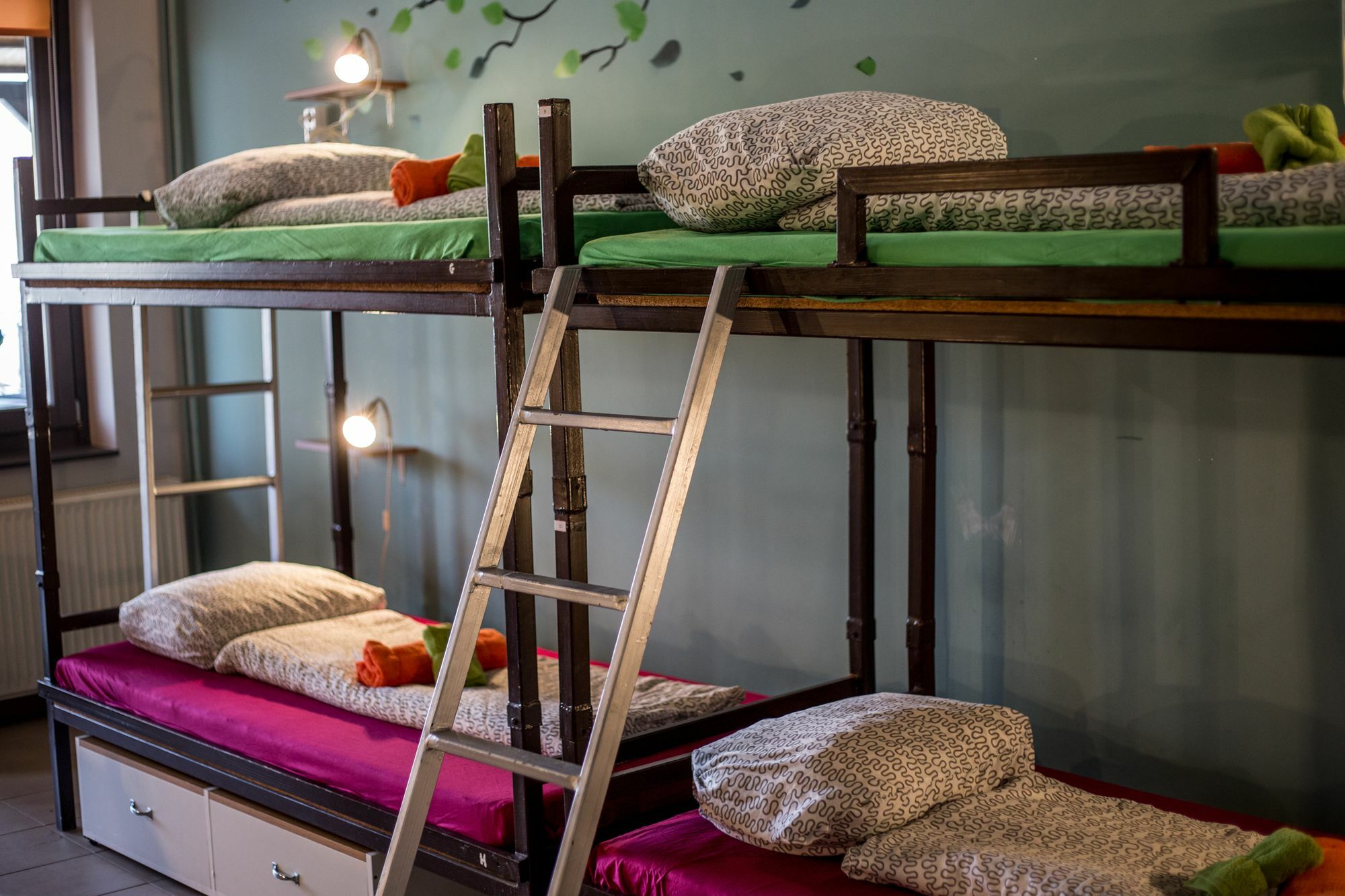 布达佩斯岛上旅馆旅舍 外观 照片 A bunk bed
